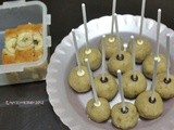 Banana Chocolate Sprinkles Cake Pops