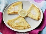 Basic Pancake With Sugar & Lemon (Delia Smith)