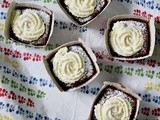 Chocolate Hokkaido Chiffon Cupcake with Cream Cheese Filling