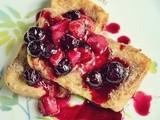 Cinnamon French Toast With Berry Sauce (Curtis Stone)