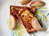 Cinnamon French Toast with Caramelized Peaches (Curtis Stone)