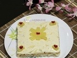 Easy Coconut Cake With  Pineapple Cream Cheese Frosting For Mother's Day