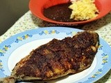 Grilled Fish In Mango Sambal Sauce & Bittergourd Tomato Soup