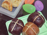 Hot Cross Buns from Baker & Cook Artisan Bakery