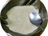 Indonesian Traditional Banana Coconut Milk Steamed Pudding (Barongko)