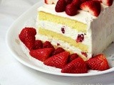Japanese Strawberry & Raspberry Shortcake