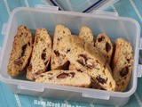 Orange Almond Dates Biscotti