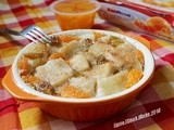 Orange, Apple & Raisins Bread Pudding & Giveaway