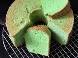 Pandan Chiffon Cake (Alex Goh)