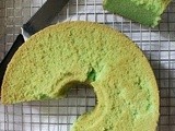 Pandan Chiffon Cake