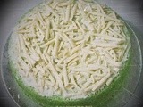 Pandan Steamed Brownies