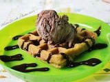 Pandan Waffles