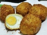 Scotch Eggs With Cornflakes Coating