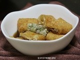 Tofu Puff in Hot Sour Sauce (Tahu Gejrot)