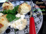 Gratin of chicken meatballs choumicha