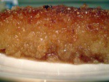 Qalb el louz, honey cake with almond