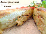 Stuffed aubergines Eggplant