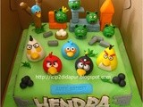 Angry Birds Cake for Hendra