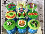 Barca fc cupcakes for David