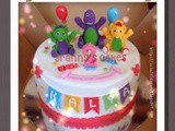 Barney Cake for Kalya