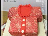 Batik Blouse cake for ibu Mala