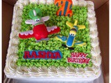 Disney Planes Red Velvet Cake for Rashya