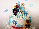 Frozen cake for Safina