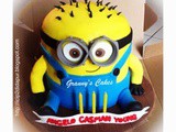 Minion Cake for Angelo Caspian