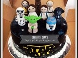 Star Wars cake for Valencia Dea