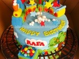 Train Cake for Rafa