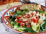 Balilah – insalata di ceci con pomodori e feta