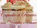 Cupcake di Ricotta con Vaniglia e Cacao