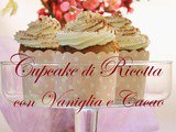 Cupcake di Ricotta con Vaniglia e Cacao