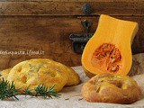 Focaccine di Zucca al Rosmarino