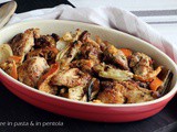 Pollo con finocchi e clementine alla Sambuca