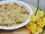 Zuppa gratinata di Fusilli e Pecorino