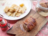 Filetto di maiale in crosta di pancetta in vasocottura con patate sabbiose in vasocottura