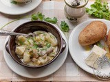 Funghi e patate cremosi in vasocottura