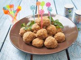 Polpette di carne macinata e zucchine al forno