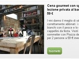 Recensione cena groupon con specialità sarde e lezione privata vini al ristorante La piazza del vino di Firenze