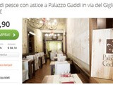 Recensione Cena groupon di pesce con astice al Ristorante Palazzo Gaddi di firenze