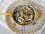Ricetta Farfalle gratinate con funghi Champignon e formaggio Camoscio d’Oro