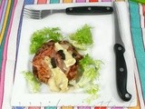 Ricetta Hamburger con prosciutto cotto e tuma del trifulau Occelli