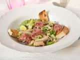 Ricetta Insalata estiva con Zampone di Modena, sedano e funghi champignon