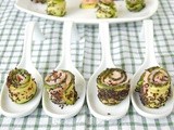 Ricetta Involtini di salmone affumicato, zucchine grigliate e semi di sesamo neri