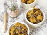 Ricetta Polenta gratinata con funghi porcini e pancetta in coccotte