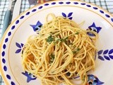 Ricetta Spaghetti con la colatura di alici di Cetara