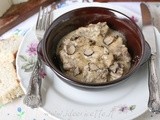 Ricetta Spezzatino di vitello con crema al tartufo