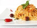 Ricetta Taglierini al sugo di tonno all’arrabbiata