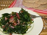 Agretti alla salsiccia